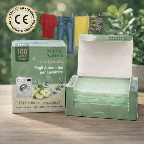MadreNatura™ | Hojas detergentes para lavadora