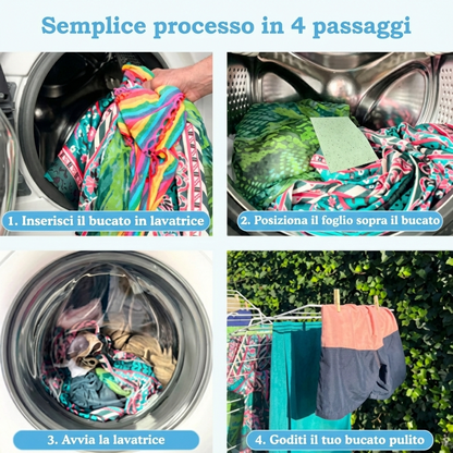 MadreNatura™ | Hojas detergentes para lavadora