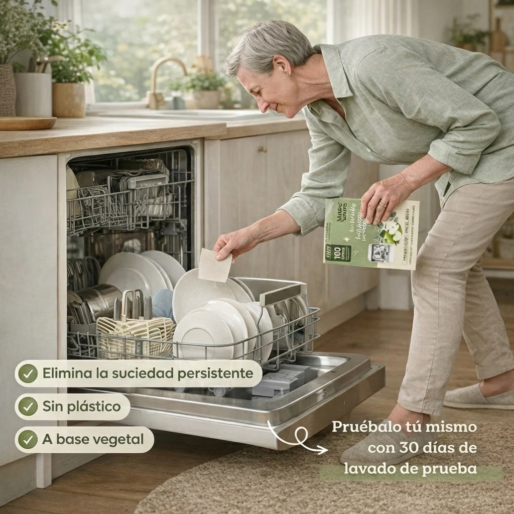 MadreNatura™ | Hojas Detergentes Ecológicas Para Lavavajillas