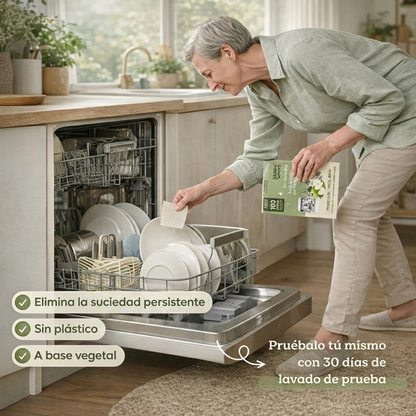 MadreNatura™ | Hojas Detergentes Ecológicas Para Lavavajillas